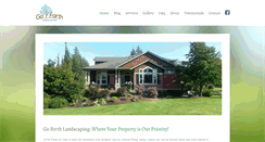 Desktop Screenshot of goforthlandscaping.com